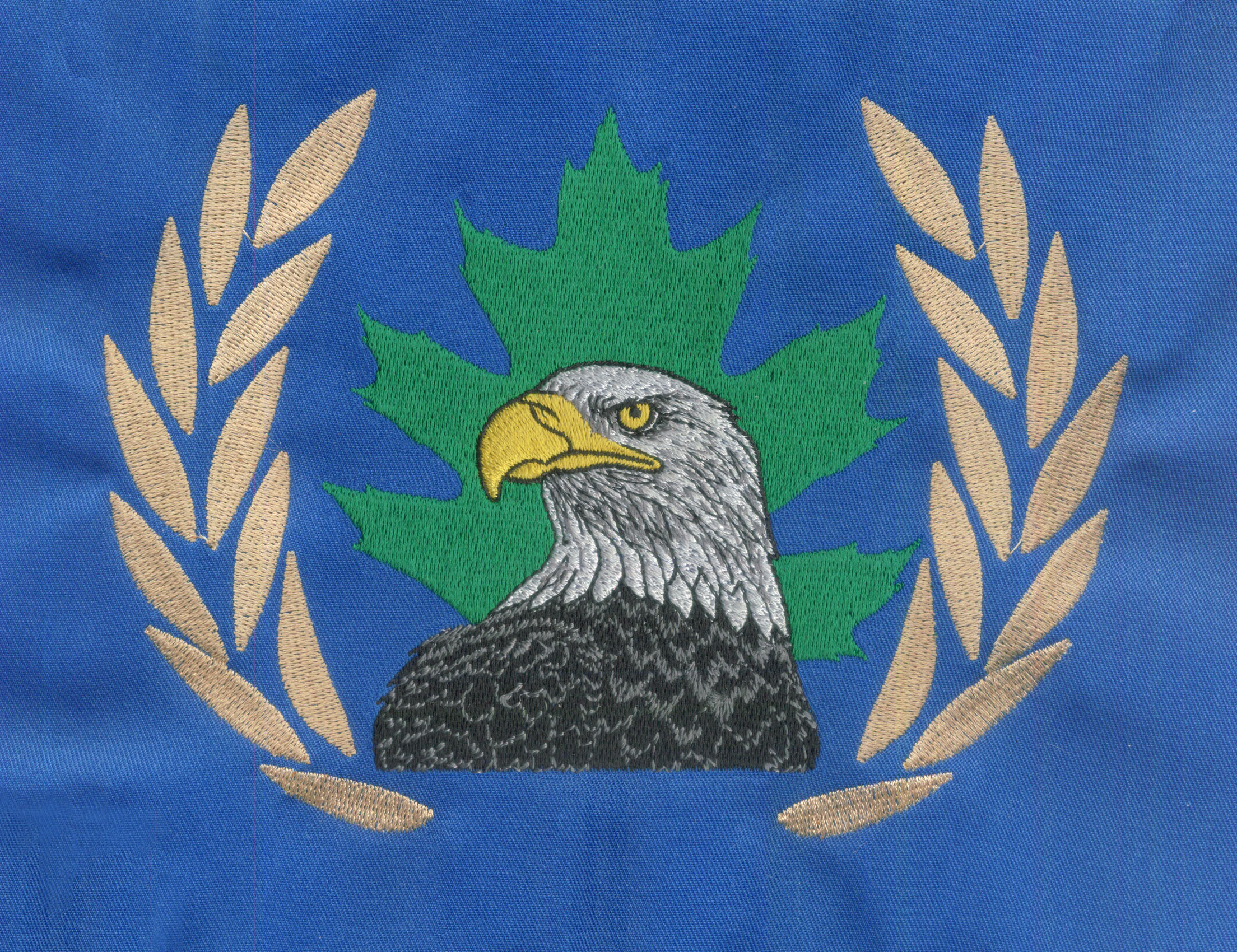 embroidery eagle design